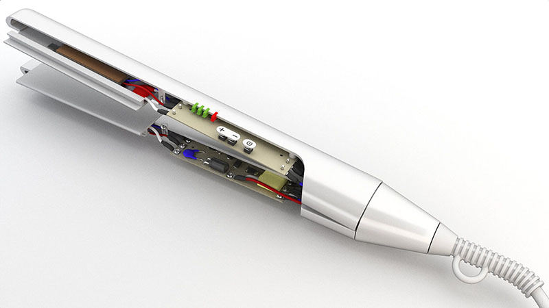 The Structure of a Hair Straightener