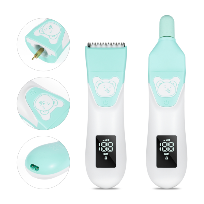 Electric Baby Hair Clippers Low Noise Rechargeable Detachable Professional Shaver Trimmer