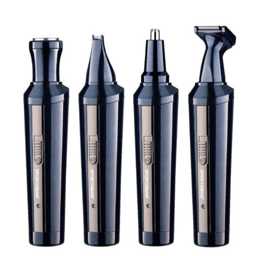 Electric Hair Trimmer Nose Ear Low Noise Battery CE Multifunctional 4 in 1 for Men