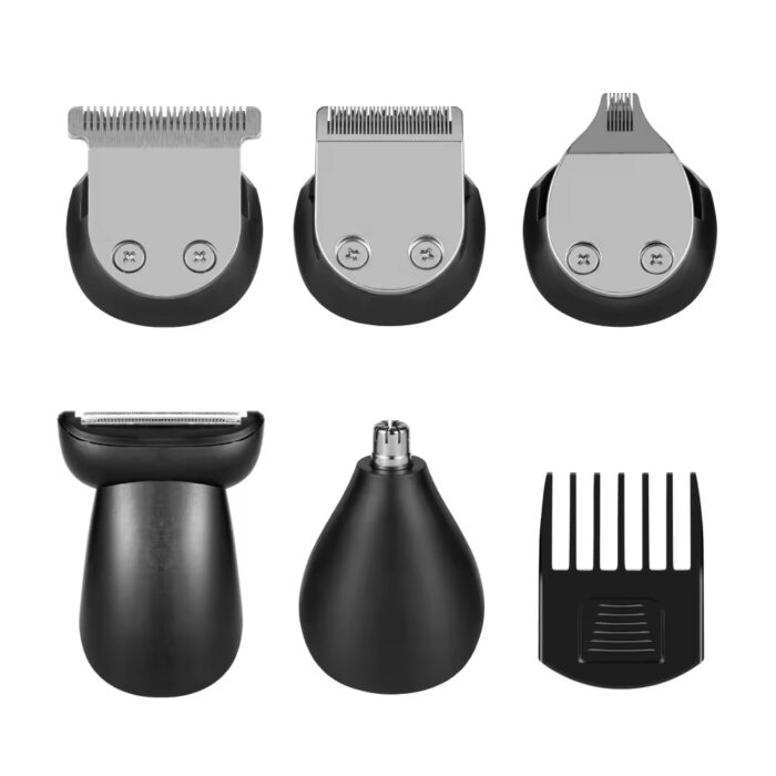 Electric Wireless Rechargeable Adjustable Men Grooming Kit 5 in 1 Hair Trimmer