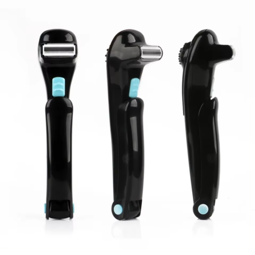 Foldable Electric Back Shaver Long Handle Waterproof Body Trimmer