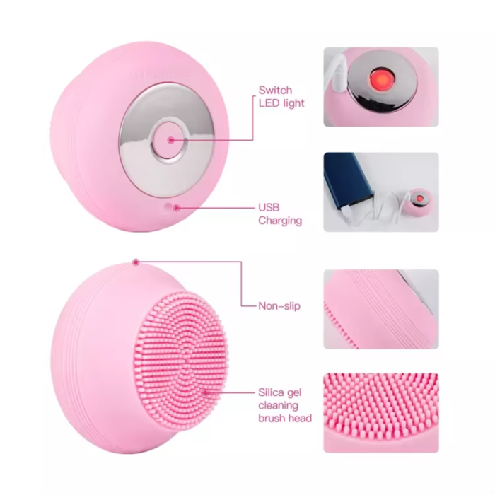 High Quality Electric Portable Silicone Deep Facial Cleaning Brush