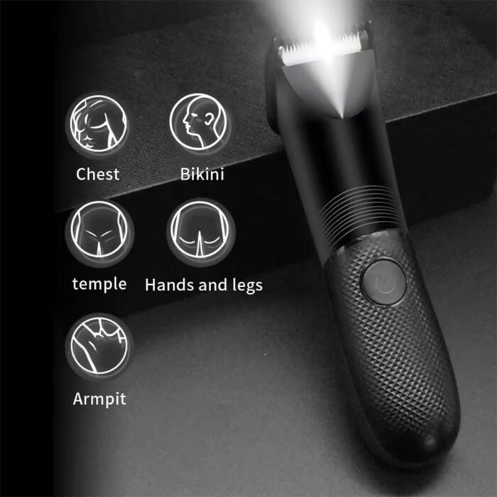 Illuminate Design Electric Hair Non-slip Clipper Men Shaver