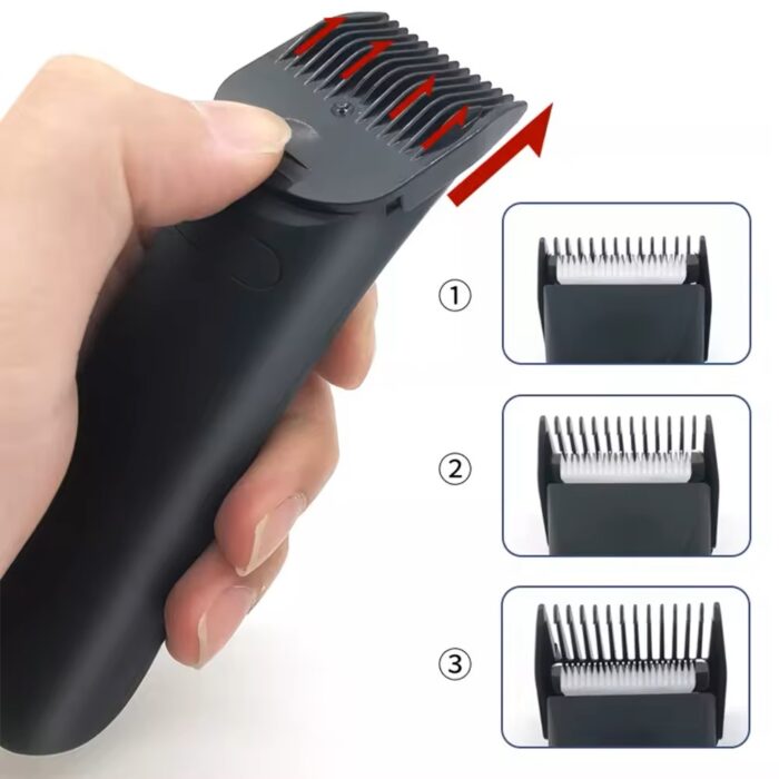 Illuminate Design Electric Hair Non-slip Clipper Men Shaver