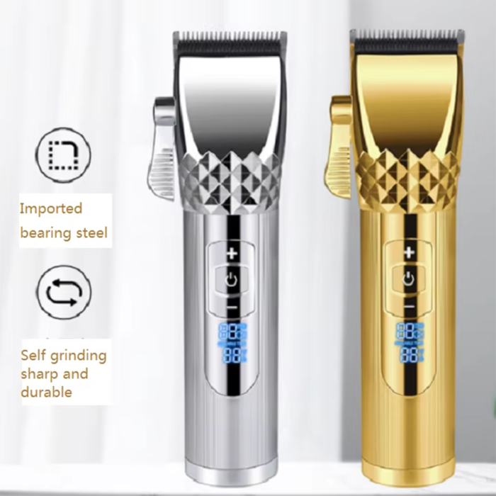 LED Digital Electric Rechargeable Hair Cutting Machine Men's Hair Trimmer