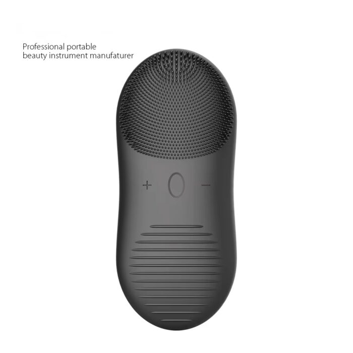 New Portable Waterproof Silicone Electric Rechargeable Facial Cleansing Brush