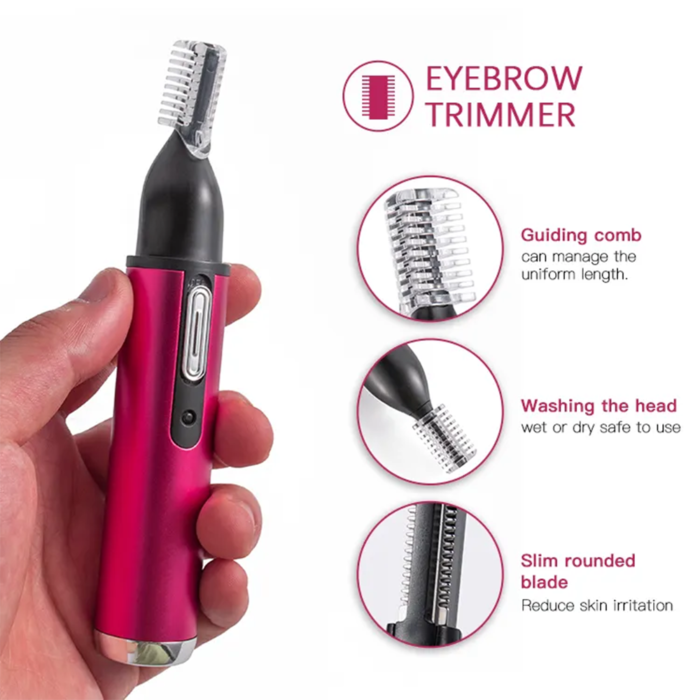 New Professional Electric Men's Trimmer Face Nose Ear 3 in-1 USB Rechargeable