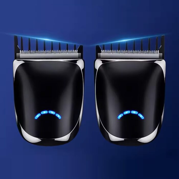 Portable Hair Clipper with 60mm Stainless Steel Blade Wireless USB Charging