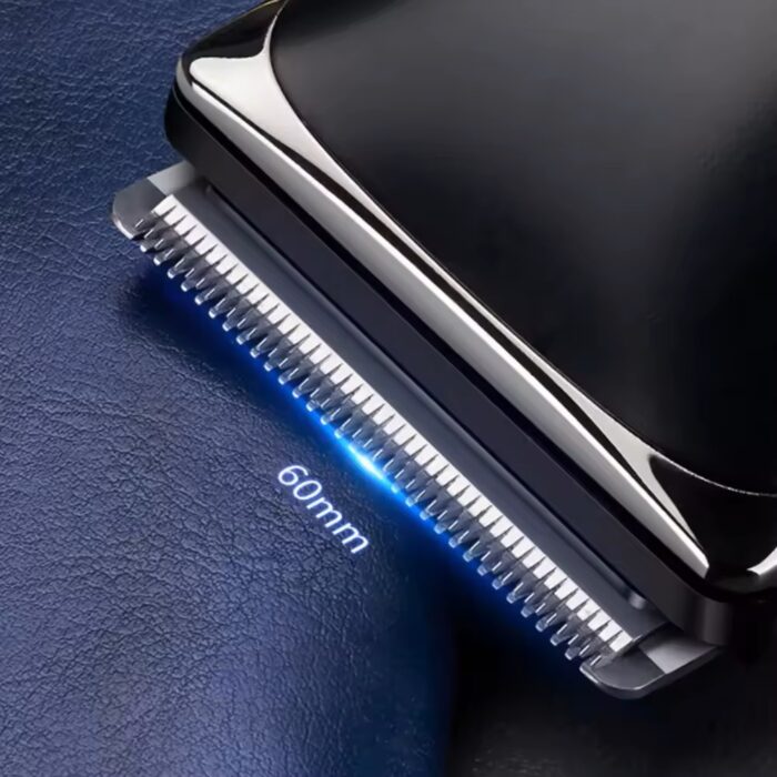 Portable Hair Clipper with 60mm Stainless Steel Blade Wireless USB Charging