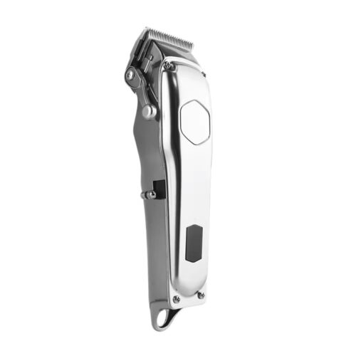 Powerful Salon Electronic Barber Shop Silver Metal Hair Clipper Newly Design