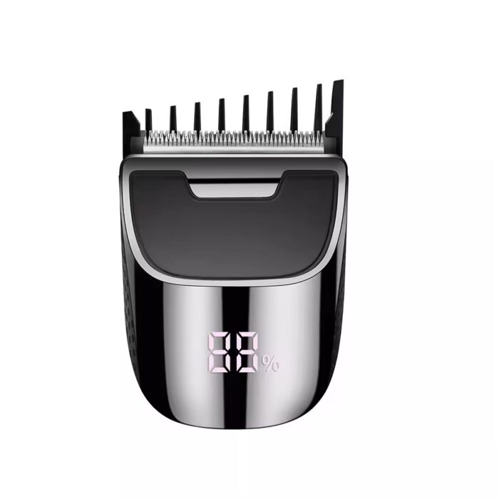 Professional Wireless Hair Clipper with Extra Wide Stainless Steel Blade Rechargeable USB