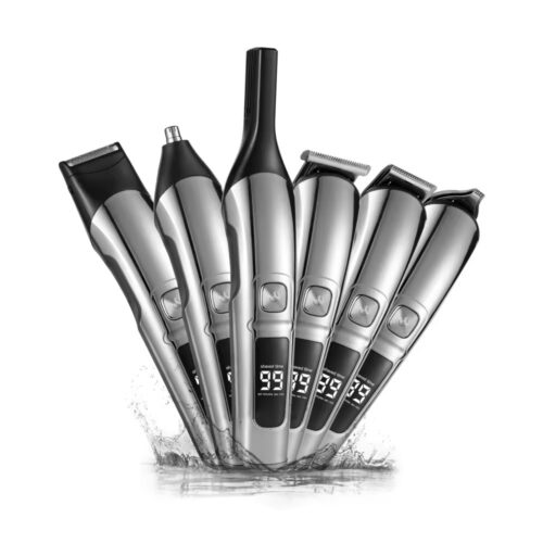 Rechargeable Electronic 11 in 1 Hair Clipper Super Grooming Set