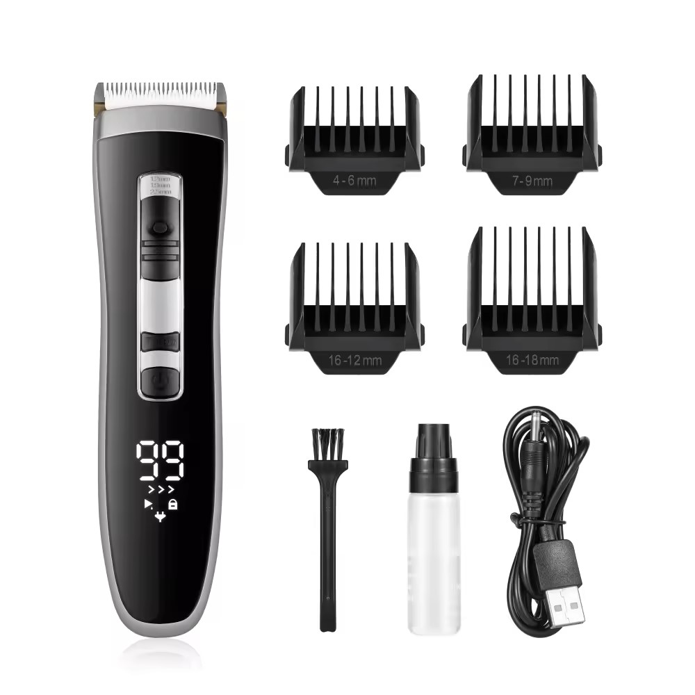 Turbo Electric Hair Clipper Trimmer Quiet Ceramic Blade