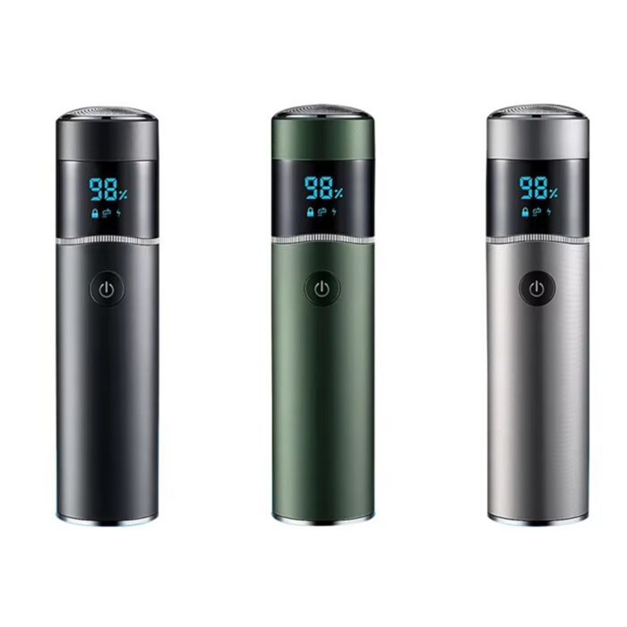 USB Type-C Rechargeable Beard Cutting Electric Shaver for Men Cordless