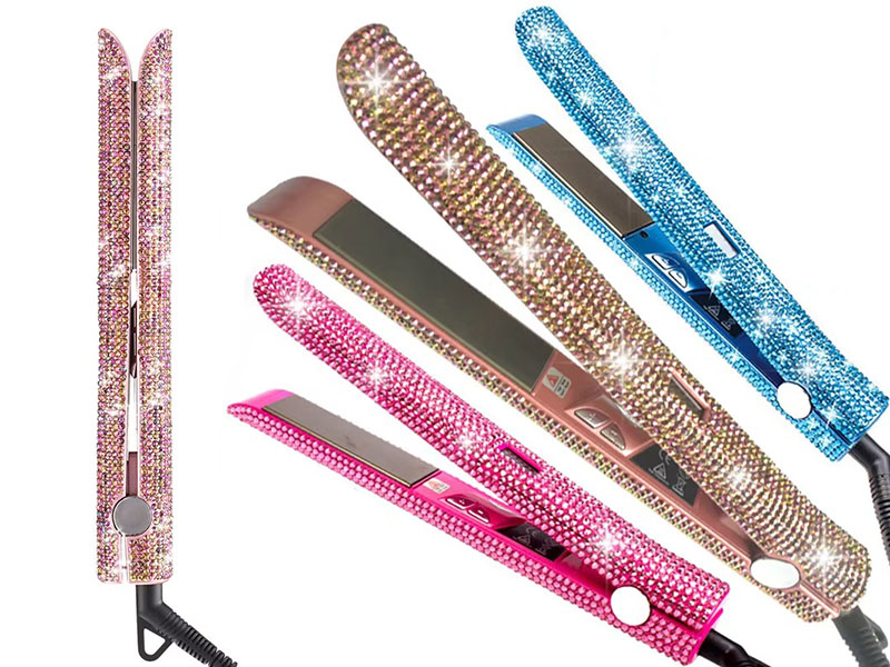 Crystal Diamond Bling Flat Iron