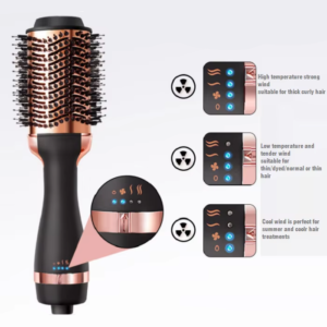 Hair Styling Anion Hot Air Brush Electric Professional Dryer 3 in 1