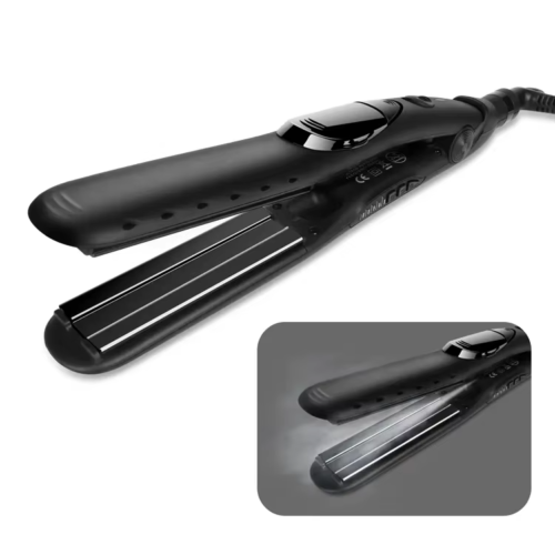 Hair straightening iron multi-functional 5 speed professional steam pod electric straightener