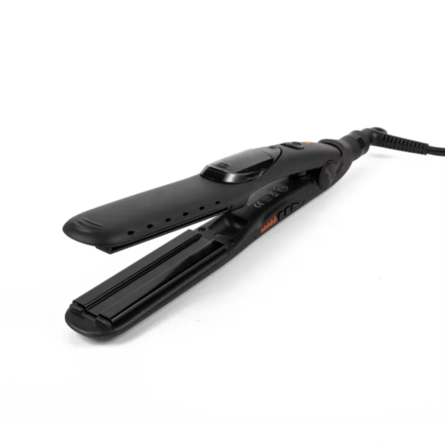 Hair straightening iron multi-functional 5 speed professional steam pod electric straightener