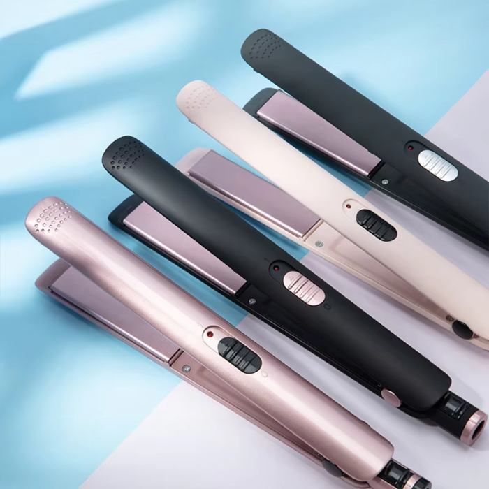 High quality plug and play LED both wet and dry customized portable electric hair straightener