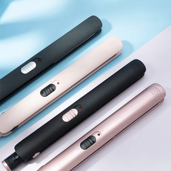 High quality plug and play LED both wet and dry customized portable electric hair straightener