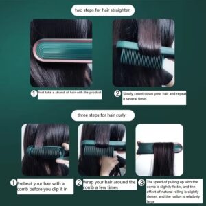 LCD Household Professional Hair Straightener Comb Brush