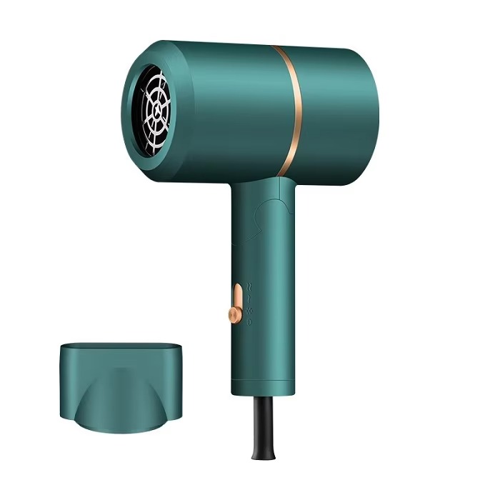 Low Noise Foldable Electric Hair Dryer 3 Nozzle Concentrator