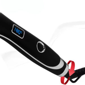 Negative Ion Portable Hair Straightener Comb LED Electric Brush