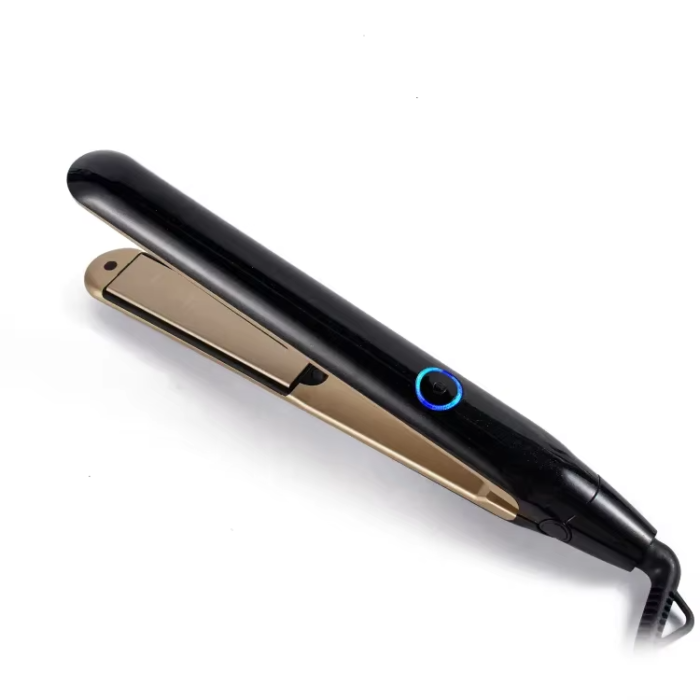 Portable professional customized dry and wet dual use with LED light 200 degrees electric hair straightener