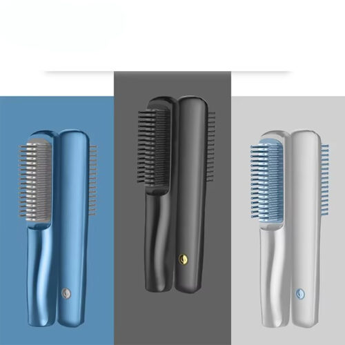 Professional Rechargeable Portable Hair Straightener Comb Cordless Brush