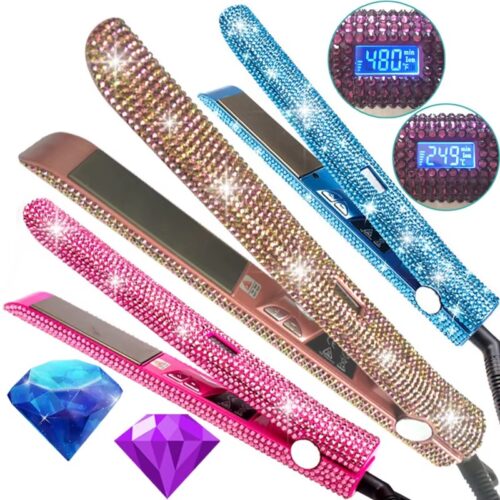 Wholesale Gorgeous Bling Hair Straightener Crystal Diamond