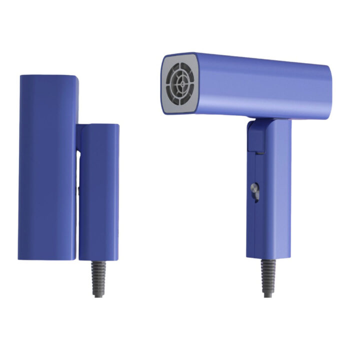 Blow Hair Dryer with Foldable Handle Lightweight Portable DC Motor