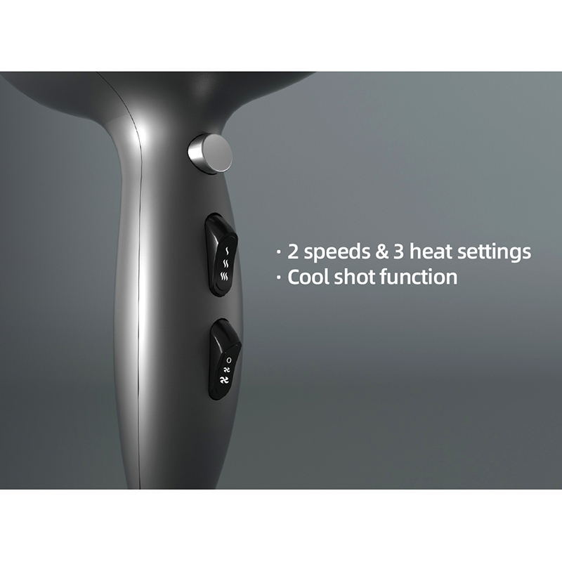 Custom Professional Salon Powerful Hair Dryer with DC Motor 1800W DR940003-7 120000 RPM High Speed Brushless Hair Blow Dryer Ionic Salon 1400W