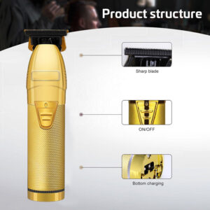 Electric Hair Trimmer Barber Baldheaded Clipper Haircut Machine for Men