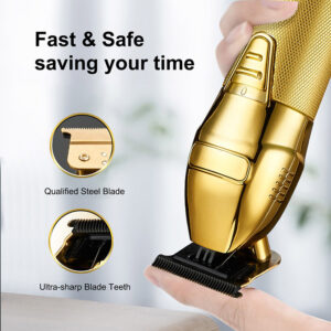 Electric Hair Trimmer Barber Baldheaded Clipper Haircut Machine for Men