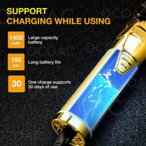 Electric Hair Trimmer Barber Baldheaded Clipper Haircut Machine for Men