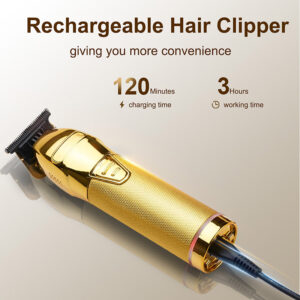 Electric Hair Trimmer Barber Baldheaded Clipper Haircut Machine for Men