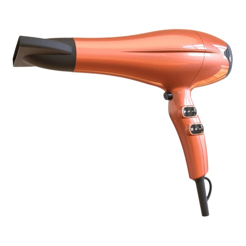 Ionic Hairdryer Brushless Motor 2200W 2 Speeds & 3 Heat Settings DR940027-3 Negative Ion Foldable Hair Fast Drying Electric Hair Dryer with Concentrator