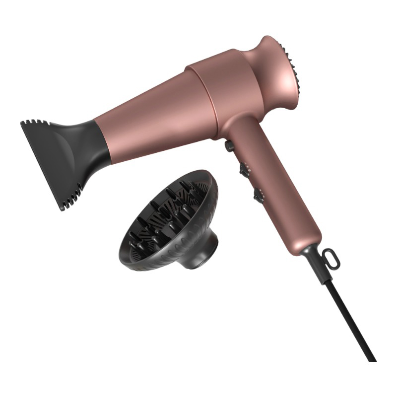Professional Hair Blow Dryer with Concentrator High Speed BLDC Motor 110000 RPM DR940024-1 Negative Ion Foldable Hair Fast Drying Electric Hair Dryer with Concentrator