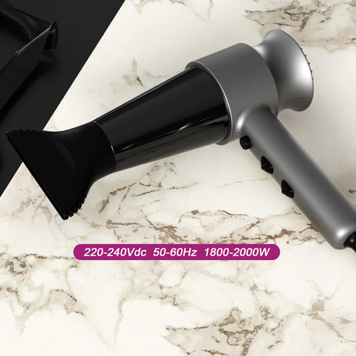 Professional Hair Blow Dryer with Concentrator High Speed BLDC Motor 110000 RPM
