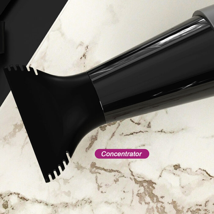 Professional Hair Blow Dryer with Concentrator High Speed BLDC Motor 110000 RPM