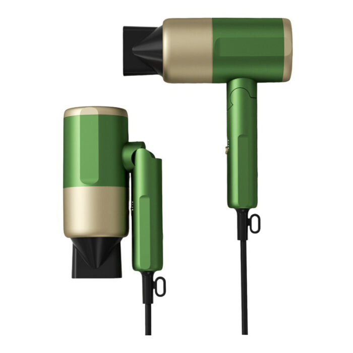 Travel Hair Blow Dryer Fast Drying Foldable Handle DC Motor Ionic