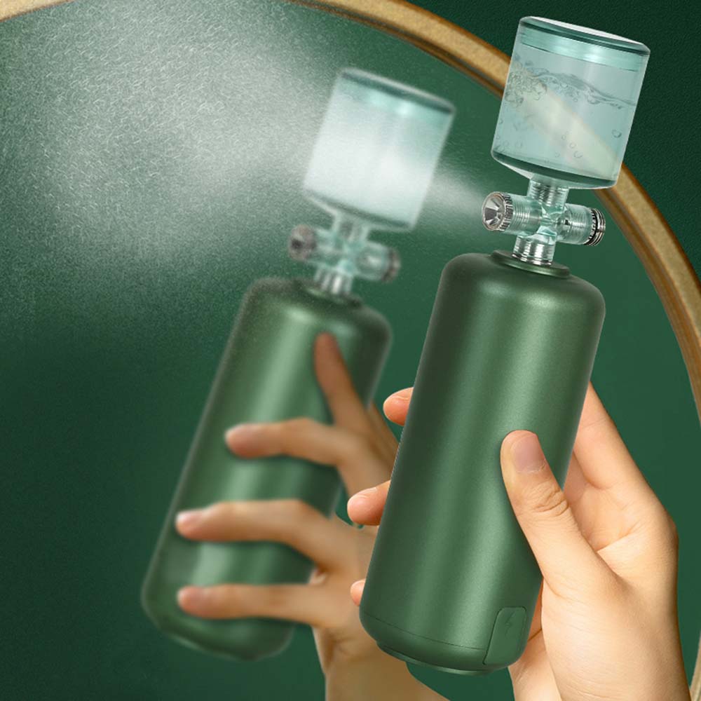 Custom Electric Water Mist Makeup Moisturizer Facial Nano Oxygen Injector FS093015-05 Negative Ion Foldable Hair Fast Drying Electric Hair Dryer with Concentrator