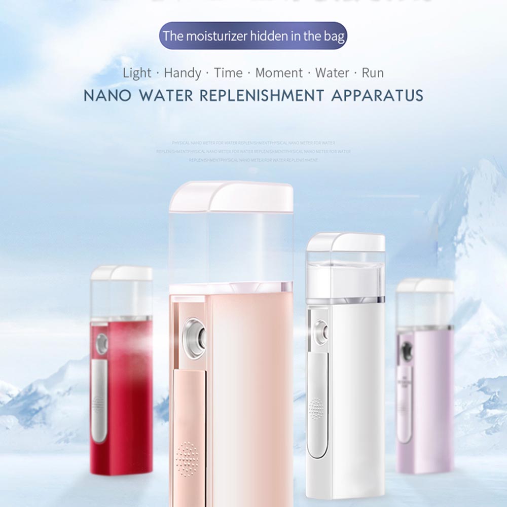 Portable Nano Facial Steamer Nebulizer Skin Care Wholesale Mist Spray Vaporizer FS093023-05 Negative Ion Foldable Hair Fast Drying Electric Hair Dryer with Concentrator