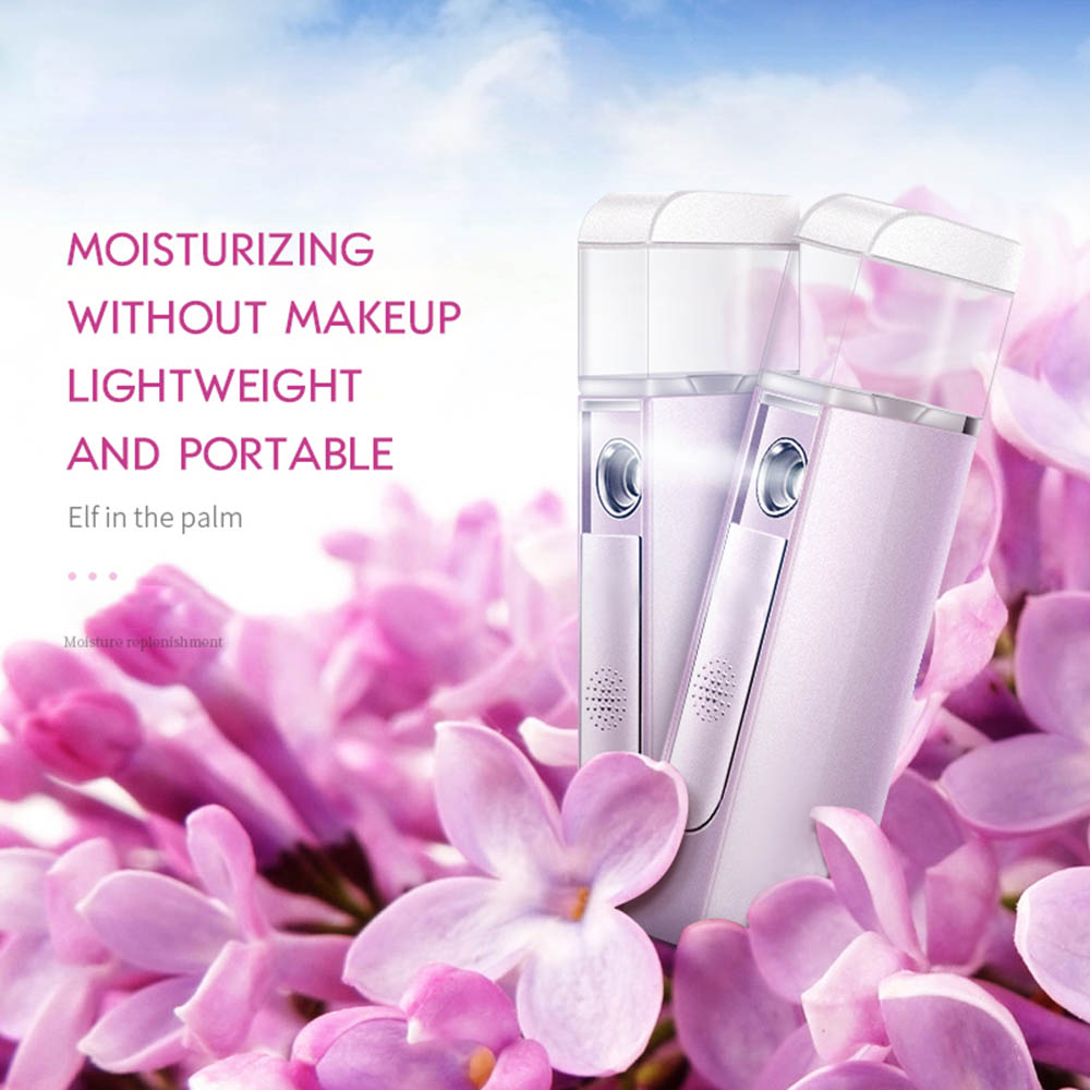 Portable Nano Facial Steamer Nebulizer Skin Care Wholesale Mist Spray Vaporizer FS093023-08 Negative Ion Foldable Hair Fast Drying Electric Hair Dryer with Concentrator