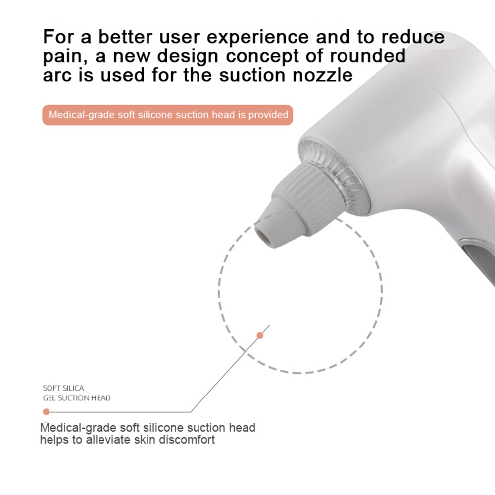 Facial Cleansing Vibration Massage Mask Skin Pore Vacuum Blackhead Remover CB092005-04 Negative Ion Foldable Hair Fast Drying Electric Hair Dryer with Concentrator